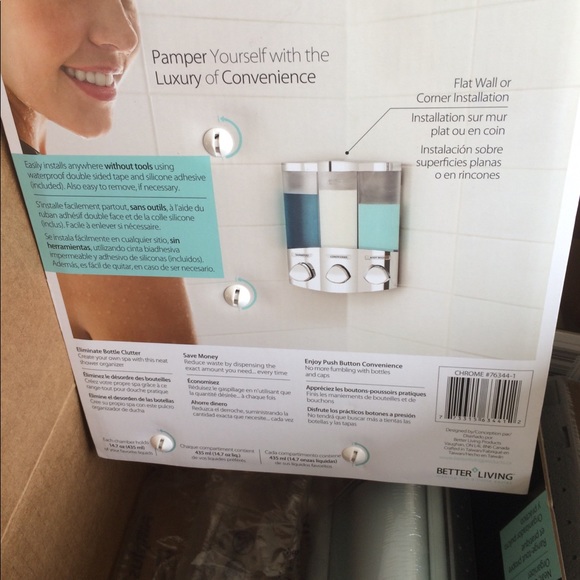 Liquid Soap/Shampoo/Conditioner dispenser - Picture 3 of 3